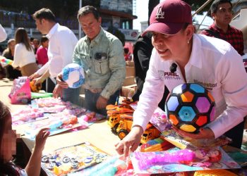Reyes Magos también construyen bienestar en Puebla: Laura Artemisa