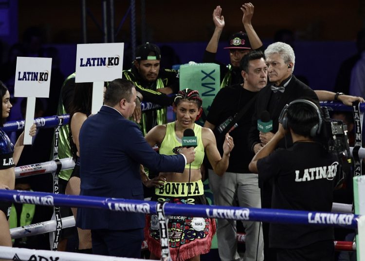 ‘La Bonita’ Sánchez: ‘En el boxeo mandan los mexicanos’