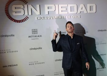 Chris Pratt presenta su filme ‘Mercy’ en Ciudad de México