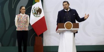 Armenta expone avances de Puebla ante Sheinbaum