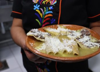 Buscan declarar patrimonio cultural inmaterial a las enchiladas de Huauchinango