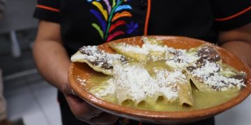 Buscan declarar patrimonio cultural inmaterial a las enchiladas de Huauchinango