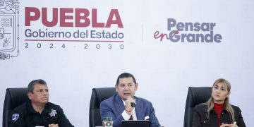Armenta resalta coordinación para construir la paz en Puebla