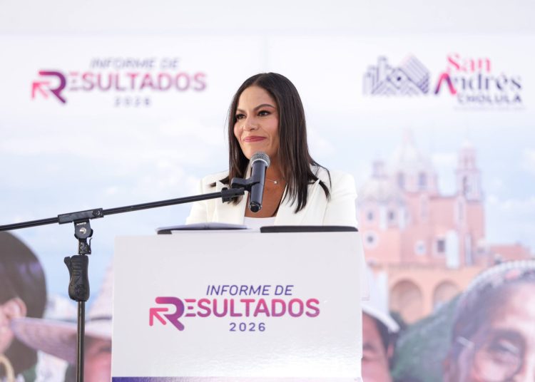 San Andrés Cholula seguirá dando resultados: Lupita Cuautle
