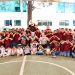 Luchadores poblanos consienten a infancias y juventudes del Sedif