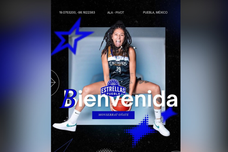 Estrellas de Puebla ficha a Montserrat Oñate