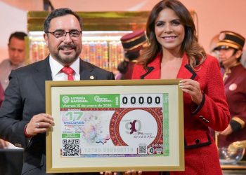 Realiza Lotería Nacional sorteo por los 90 años del IPN
