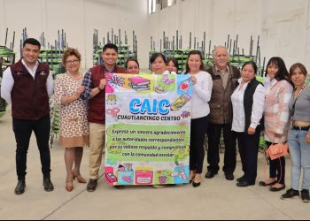 Refuerzan CAICS de Cuautlancingo con mobiliario nuevo