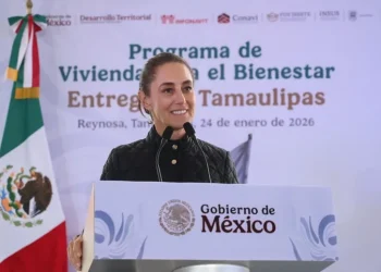 Vivienda para el bienestar: Claudia Sheinbaum entrega 44 viviendas en Reynosa
