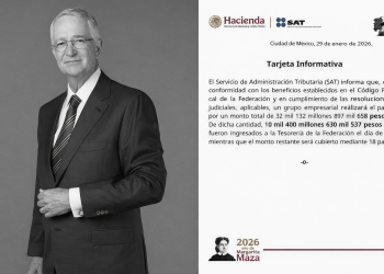 Ricardo Salinas Pliego paga 10 mil mdp al SAT, el resto será en 18 ‘paguitos’