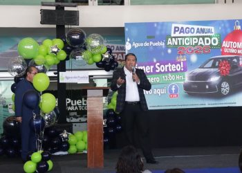 Agua de Puebla realiza primer Sorteo del Pago Anual Anticipado 2026