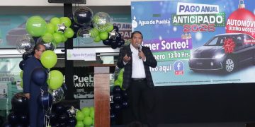 Agua de Puebla realiza primer Sorteo del Pago Anual Anticipado 2026