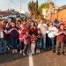 Tonantzin Fernández entrega pavimentación en San Diego Cuachayotla