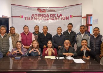 Tonantzin Fernández fortalece obra pública en San Pedro Cholula