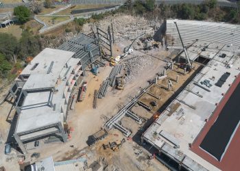 Construcción de Universidad del Deporte registra avance del 65%