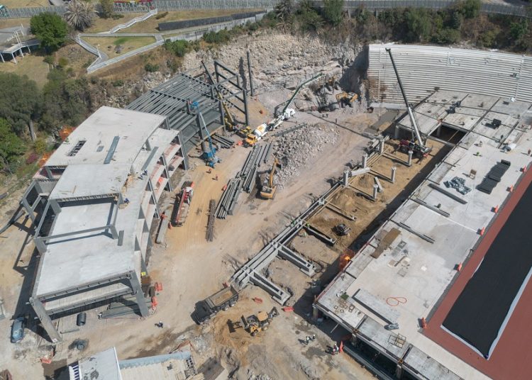 Construcción de Universidad del Deporte registra avance del 65%