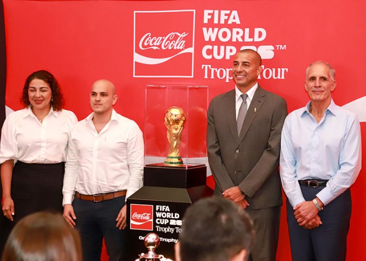 Asfura y Trezeguet encabezan exhibición de la Copa del Mundo