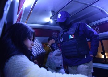 Refuerzan seguridad con operativo ‘Pasajero Seguro’ en San Pedro Cholula
