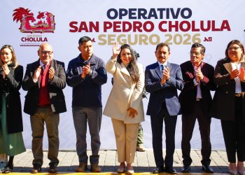 Tonantzin Fernández encabeza el arranque del Operativo ‘San Pedro Cholula Seguro 2026’