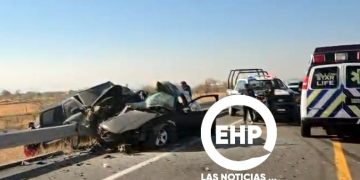 Aparatoso accidente deja 4 muertos y tres lesionados en la autopista Siglo XXI