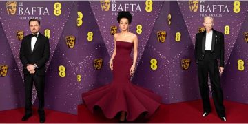 Red carpet: Bafta 2026