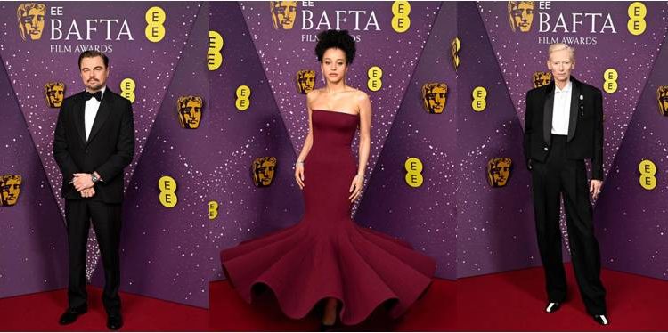 Red carpet: Bafta 2026
