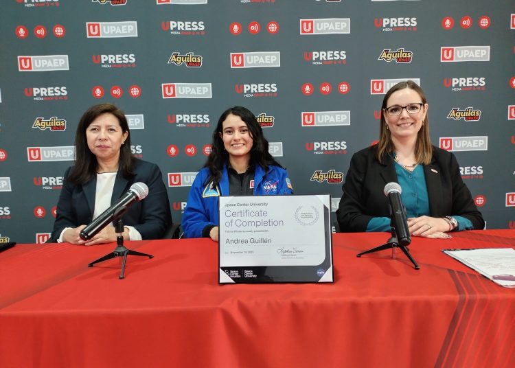 Alumna de Biotecnología Upaep es reconocida por la NASA