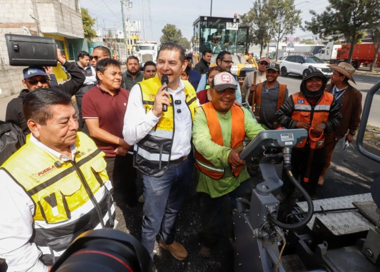 Gobierno Estatal transforma carretera Puebla-Tlaxcala
