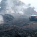 Sofocó bomberos de San Martin Texmelucan incendio de pastizal