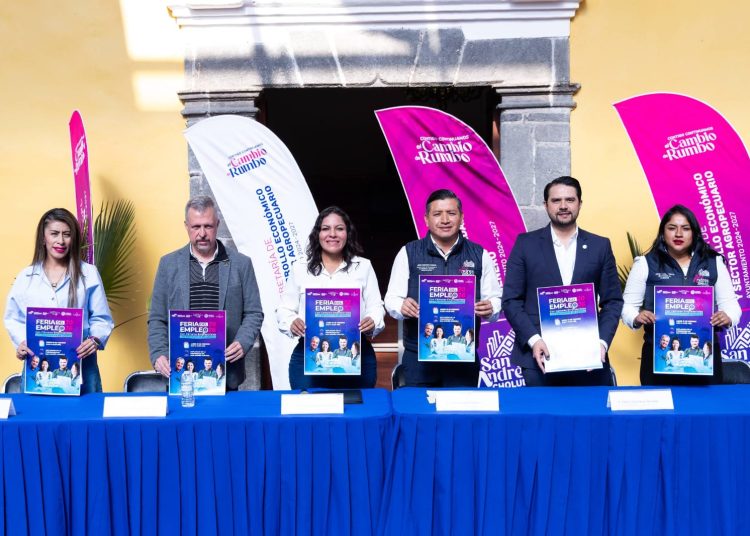 Feria del Empleo con Perspectiva de Género 2026 llega a San Andrés Cholula
