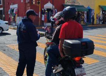 Gobierno de San Pedro Cholula y la Secretaría de Seguridad Ciudadana municipal refuerzan la prevención vial