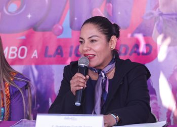 Con visión participativa, Lupita Cuautle presenta Agenda de Género 8M