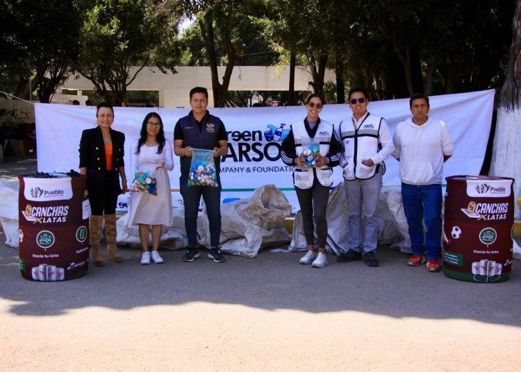Realiza Gobierno de Pepe Chedraui primer reciclatón de Canchas X Latas en el Cenhch