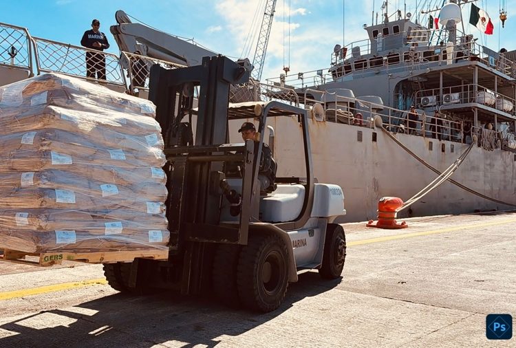 México envía ‘ayuda humanitaria’ a Cuba con más de 814 toneladas de víveres
