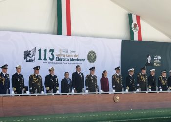Ejército Mexicano refrenda lealtad a la República en su 113 aniversario