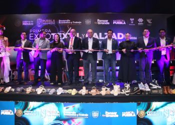 Impulsa Puebla industria con Primera Expo Textil y Calzado 2026