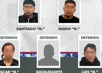 SSC detiene a 5 por asalto violento a gasolinera