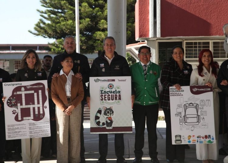 Puebla refuerza prevención y seguridad de las infancias en escuelas