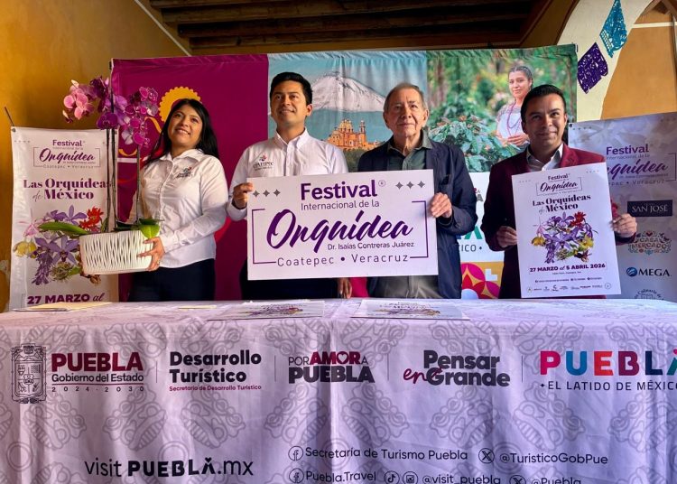 Invitan a poblanos al Festival Internacional de la Orquídea
