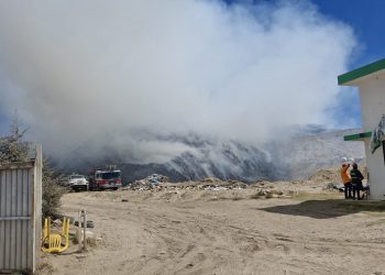 Incendio en relleno sanitario no es asunto menor