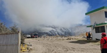 Incendio en relleno sanitario no es asunto menor
