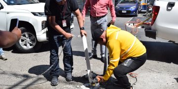 Personal de Vía Pública refuerza operativos contra el apartado de lugares en la vía pública