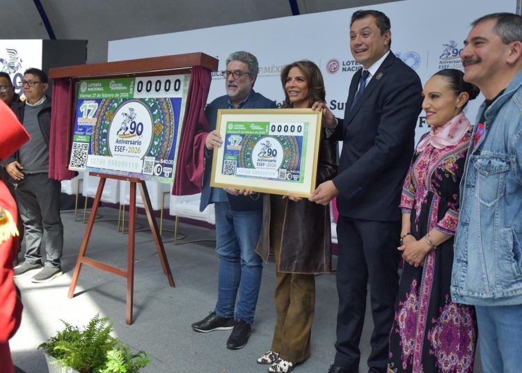 La Escuela Superior de Educación Física es reconocida en cachito de Lotería Nacional