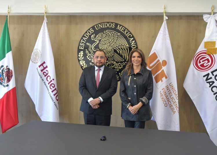Firman Lotería Nacional y SHCP convenio para fortalecer la prevención de operaciones