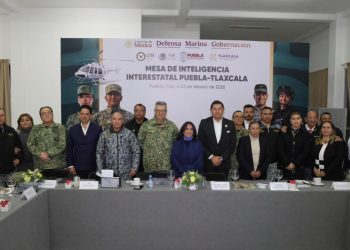 Puebla y Tlaxcala refuerzan seguridad con Mesa Interestatal