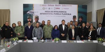 Puebla y Tlaxcala refuerzan seguridad con Mesa Interestatal