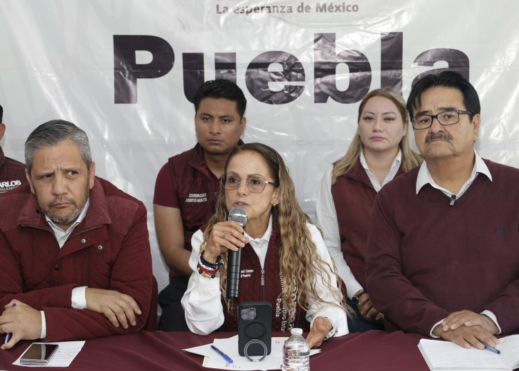 Dirigencia estatal de Morena reconoce labor de seguridad en Puebla