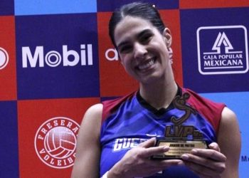 Paola Martínez lidera la LVP con Guerreras de Puebla