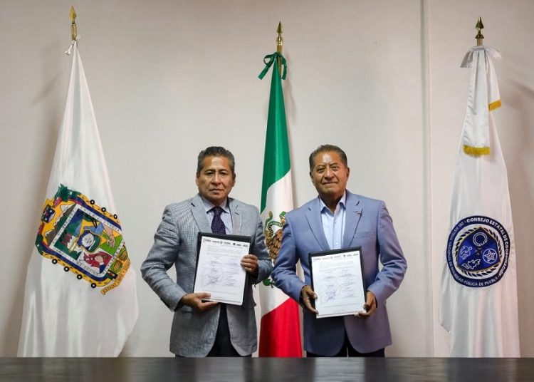 Policía Auxiliar firma convenio para evaluaciones de control y confianza