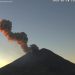 Popocatépetl lanza fumarola de 1 km y se mantiene en Amarillo Fase 2